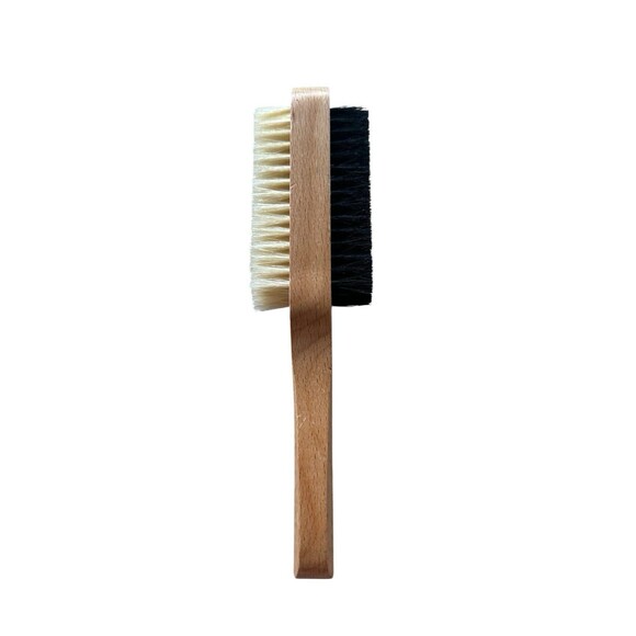 GranNaturals Double Sided Board Bristle Hair Brush  Soft & Hard - Picture 1 of 5